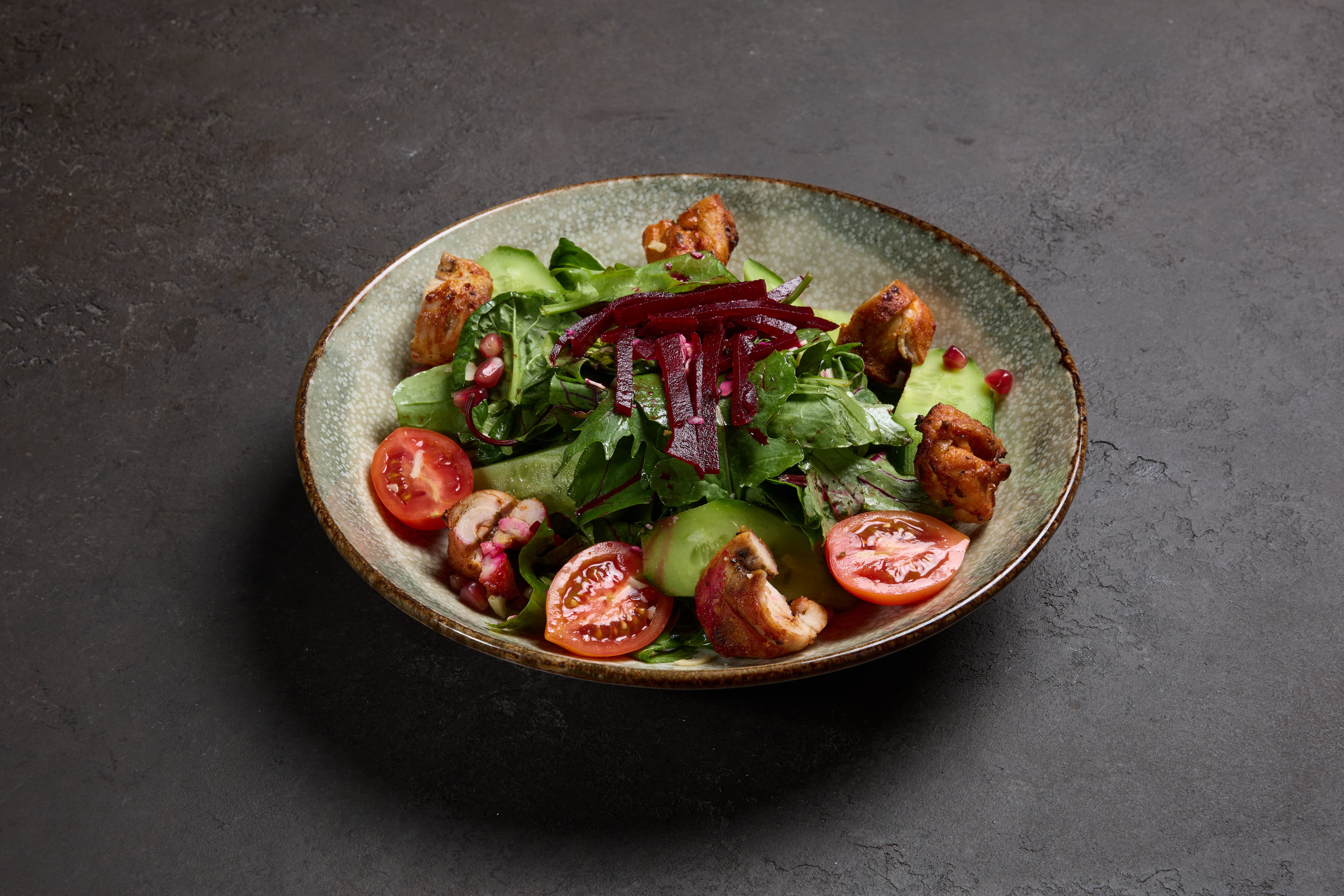 Izgara Tavuklu Salata 340 gr