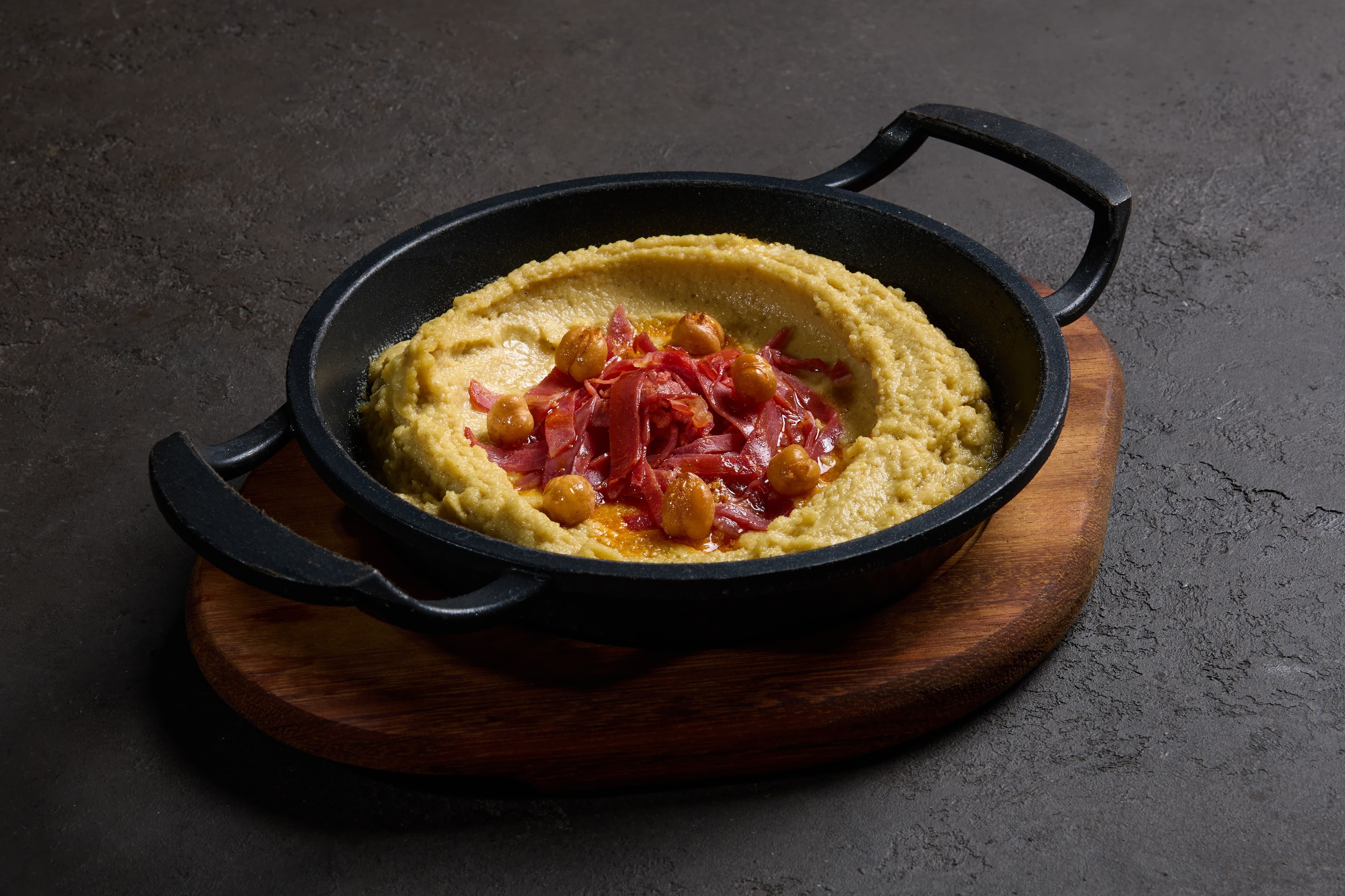 Sıcak Pastırmalı Humus 160 gr